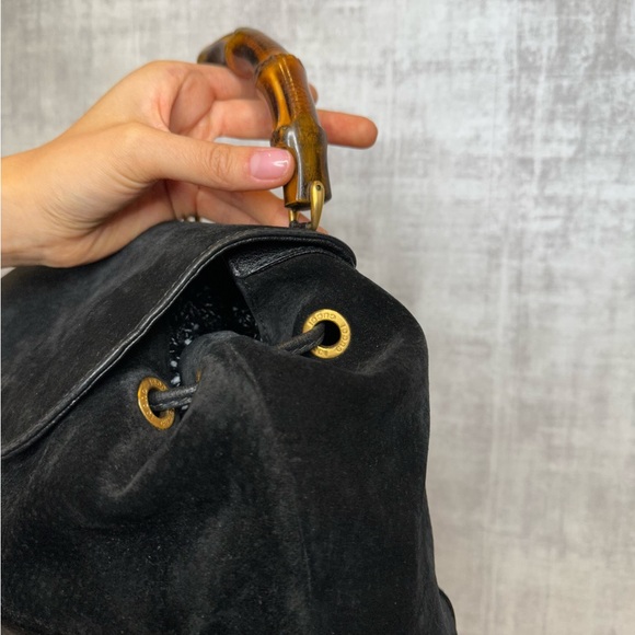 Gucci suede backpack - Picture 6 of 6